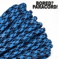 thumbnail image 1 of Bored Paracord Brand 550 lb Type III Paracord - Neon Turquoise Camo 10 Feet, 1 of 1