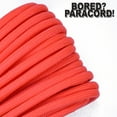 thumbnail image 1 of Bored Paracord Brand 550 lb Type III Paracord - Orange 1000 Feet, 1 of 1