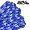 thumbnail image 1 of Bored Paracord Brand 550 lb Type III Paracord - Royal Mountain 50 Feet, 1 of 1