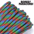 thumbnail image 1 of Bored Paracord Brand 550 lb Type III Paracord - Sherbert 50 Feet, 1 of 1