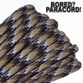 thumbnail image 1 of Bored Paracord Brand 550 lb Type III Paracord - Smores 50 Feet, 1 of 1