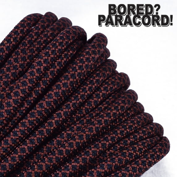 Bored Paracord Brand 550 lb Type III Paracord - Snake Skin 50 Feet