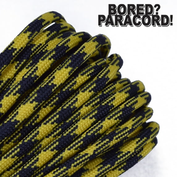 Bored Paracord Brand 550 lb Type III Paracord - Stryker 50 Feet