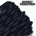 thumbnail image 1 of Bored Paracord Brand 550 lb Type III Paracord - Touch of Grey 100 Feet, 1 of 1