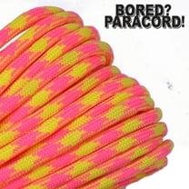Bored Paracord Brand 550 lb Type III Paracord - Tutti Fruiti 50 Feet