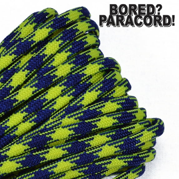 Bored Paracord Brand 550 lb Type III Paracord - Wolverine 1000 Feet
