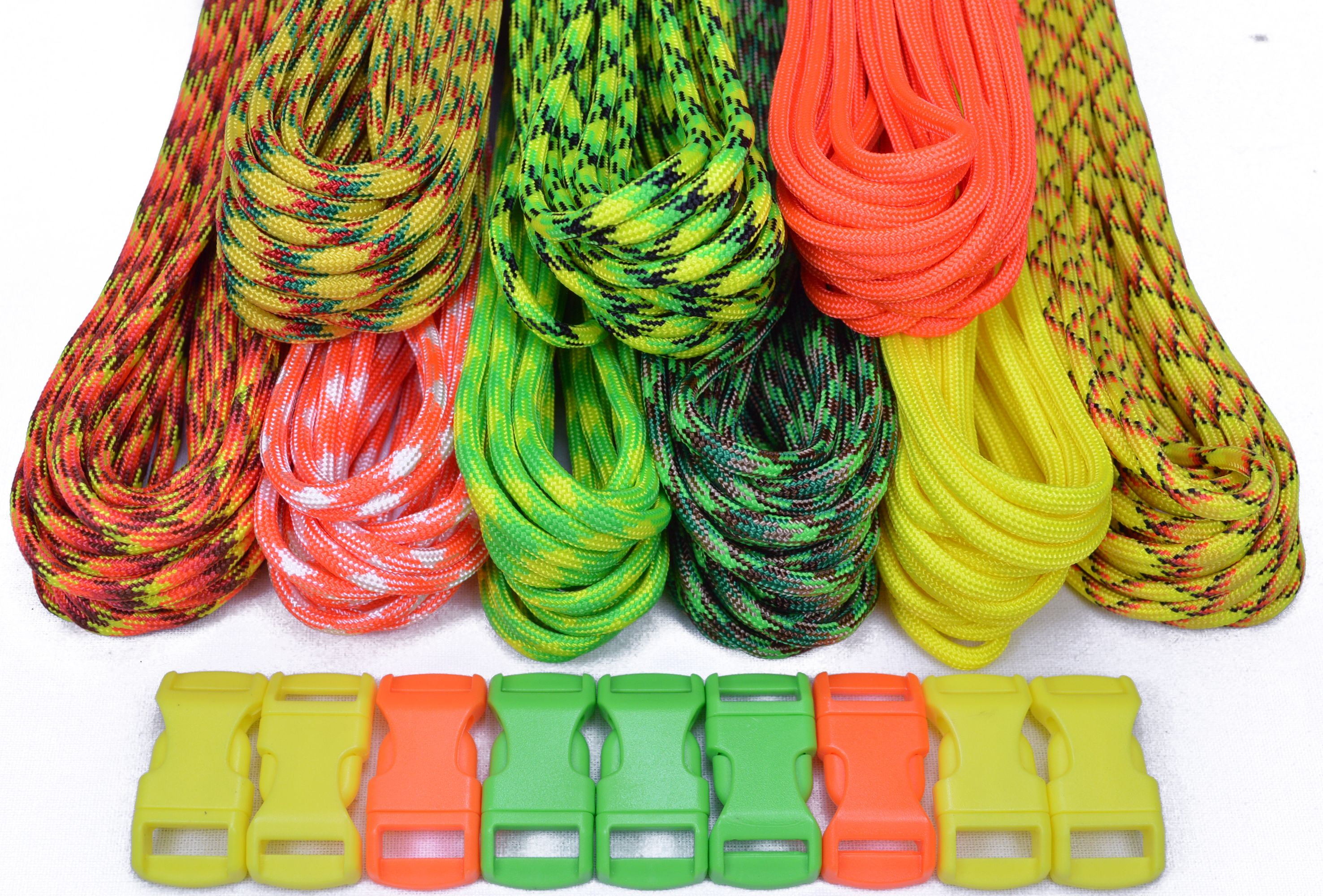 Bored Paracord Brand Paracord Starter Kit - Citrus Combo Kit