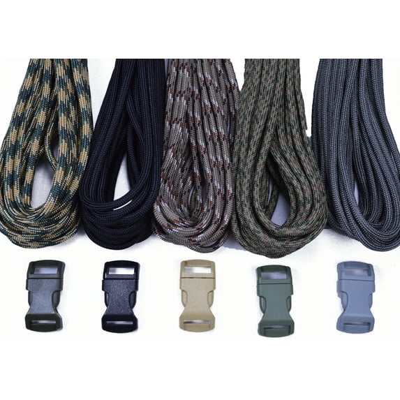 Bored Paracord Brand Paracord Starter Kit - Lone Camo Combo Kit