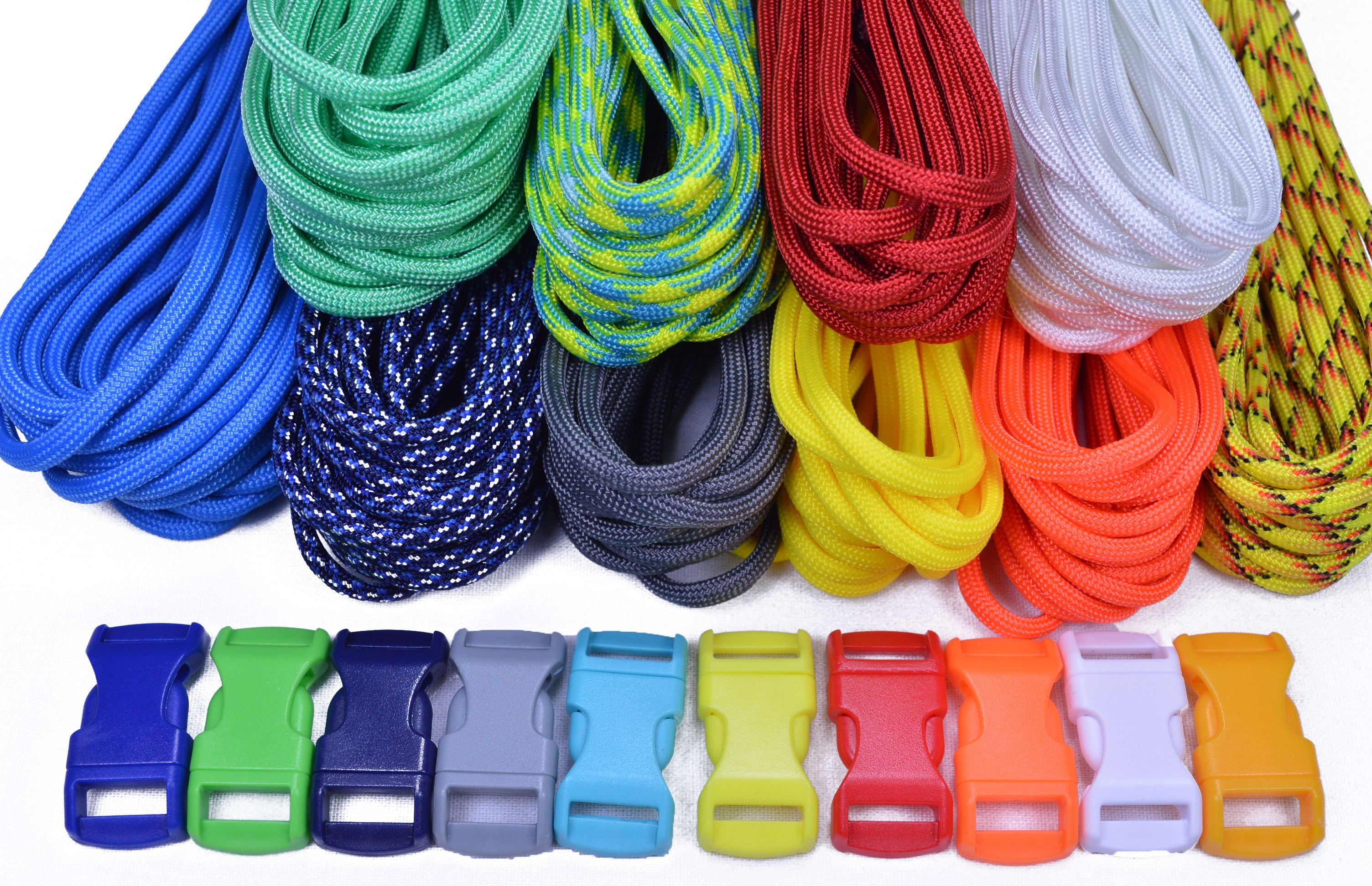 Bored Paracord Brand Paracord Starter Kit - Rainbow Combo Kit