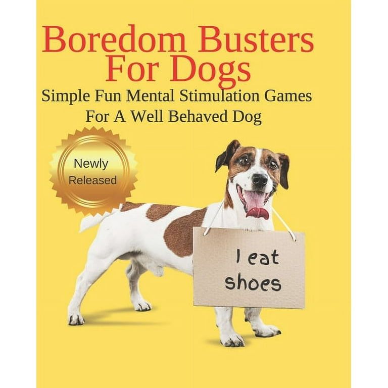 Brain games for dogs reduce boredom, promote independence