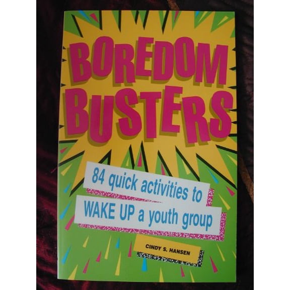 Pre-Owned Boredom Busters (Paperback) 0931529778 9780931529771