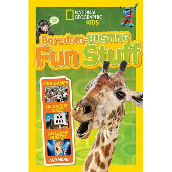 Boredom-Busting Fun Stuff : Cool Games, Hilarious Jokes, Awesome Quizzes, and More! (Paperback)