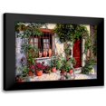 thumbnail image 1 of Borelli, Guido 14x12 Black Modern Framed Museum Art Print Titled - i Vasi Dietro La Grata, 1 of 5