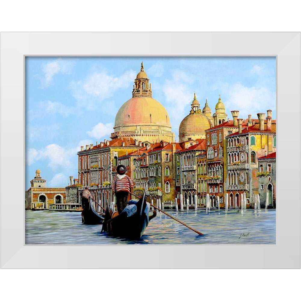 Borelli, Guido 14x12 White Modern Wood Framed Museum Art Print Titled ...