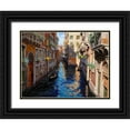 thumbnail image 1 of Borelli, Guido 18x15 Black Ornate Wood Framed with Double Matting Museum Art Print Titled - Venezia Blu, 1 of 4