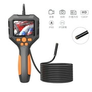 Borescope Endoscope Camera, 2.8 IPS HD Screen, 1080P Resolution, IP67 Waterproof, 8 LED Lights, 10m Cable , Multi-Language Support