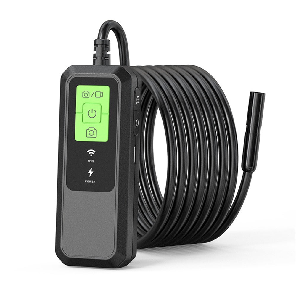 Borescope，Endoscope Camera with Light, HD Borescope Tools with LED Lights, Endoscope with 16.4ft Semi-Rigid Snake Camera, Gadgets for Men