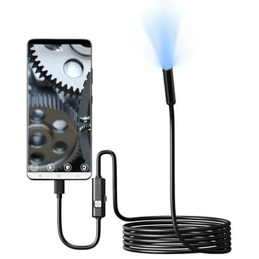 Borescope Scope Camera Endoscope Inspection Camera with Light for Car Inspection