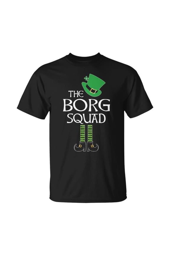 Borg Name The Borg Squad Leprechaun TShirt