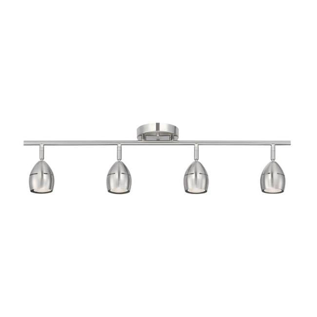 Westinghouse Borgata Brushed Nickel 4-Light LED Pendant Light