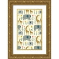 thumbnail image 1 of Borges, Victoria 10x14 Gold Ornate Wood Framed with Double Matting Museum Art Print Titled - Mama and Me Collection E, 1 of 4