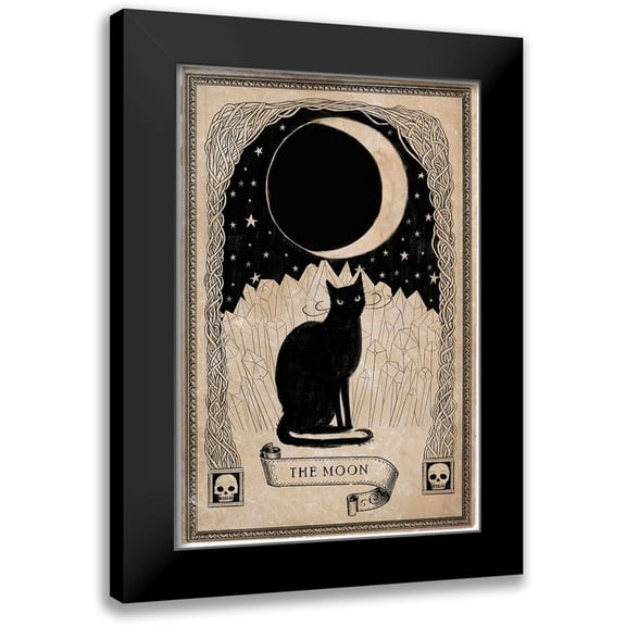 Borges, Victoria 11x14 Black Modern Framed Museum Art Print Titled - Fortune Tarot II