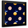 thumbnail image 1 of Borges, Victoria 12x12 Black Modern Framed Museum Art Print Titled - Fresh Fruit Collection H, 1 of 5