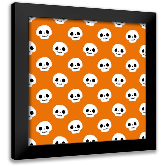 Borges, Victoria 12x12 Black Modern Framed Museum Art Print Titled - Halloween Pets Collection I