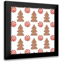 Borges, Victoria 12x12 Black Modern Framed Museum Art Print Titled - Sweet Holidays Collection F