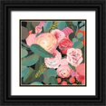 thumbnail image 1 of Borges, Victoria 12x12 Black Ornate Wood Framed with Double Matting Museum Art Print Titled - Eucalyptus Bouquet II, 1 of 4