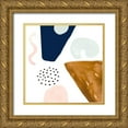 thumbnail image 1 of Borges, Victoria 12x12 Gold Ornate Wood Framed with Double Matting Museum Art Print Titled - Double Scoop IV, 1 of 4