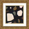 thumbnail image 1 of Borges, Victoria 12x12 Gold Ornate Wood Framed with Double Matting Museum Art Print Titled - Terrazzo Shards VII, 1 of 4