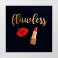 thumbnail image 1 of Borges, Victoria 12x12 White Modern Wood Framed Museum Art Print Titled - Oui Oui Glam IV, 1 of 4