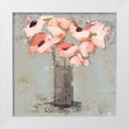 thumbnail image 1 of Borges, Victoria 12x12 White Modern Wood Framed Museum Art Print Titled - Pale Rustic Bouquet II, 1 of 4