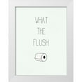 thumbnail image 1 of Borges, Victoria 12x14 White Modern Wood Framed Museum Art Print Titled - Potty Humor II, 1 of 4