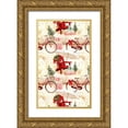 thumbnail image 1 of Borges, Victoria 12x18 Gold Ornate Wood Framed with Double Matting Museum Art Print Titled - Christmas Coast Collection E, 1 of 4