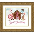 thumbnail image 1 of Borges, Victoria 14x12 Gold Ornate Wood Framed with Double Matting Museum Art Print Titled - Sweet Holidays Collection A, 1 of 4