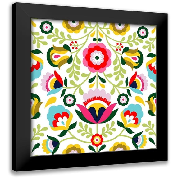 Borges, Victoria 15x15 Black Modern Framed Museum Art Print Titled - Cinco de Mayo Collection H