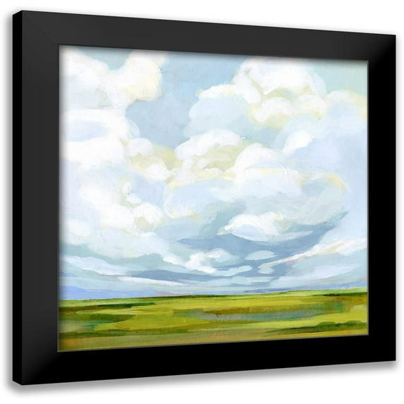 Borges, Victoria 15x15 Black Modern Framed Museum Art Print Titled - Lucid Skies III