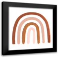thumbnail image 1 of Borges, Victoria 15x15 Black Modern Framed Museum Art Print Titled - Terracotta Arch I, 1 of 5