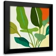 thumbnail image 1 of Borges, Victoria 15x15 Black Modern Framed Museum Art Print Titled - Tropica II, 1 of 5