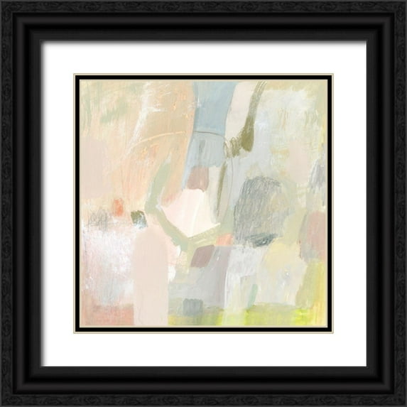 Borges, Victoria 15x15 Black Ornate Wood Framed with Double Matting Museum Art Print Titled - Hushpuppy I