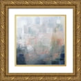 thumbnail image 1 of Borges, Victoria 15x15 Gold Ornate Wood Framed with Double Matting Museum Art Print Titled - Boulder Coast II, 1 of 4