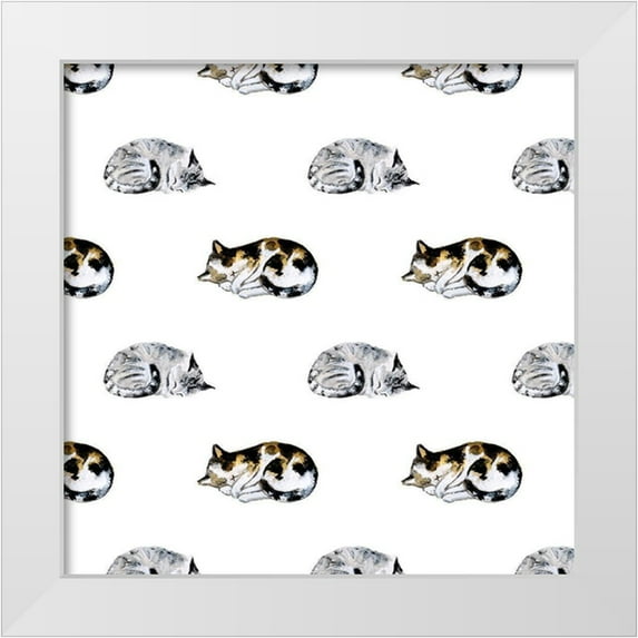 Borges, Victoria 15x15 White Modern Wood Framed Museum Art Print Titled - Homebody Collection H