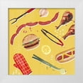 thumbnail image 1 of Borges, Victoria 15x15 White Modern Wood Framed Museum Art Print Titled - Throw it on the Grill III, 1 of 4