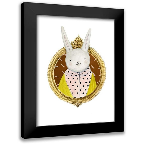 Borges, Victoria 15x18 Black Modern Framed Museum Art Print Titled - Spiffy Animals IV