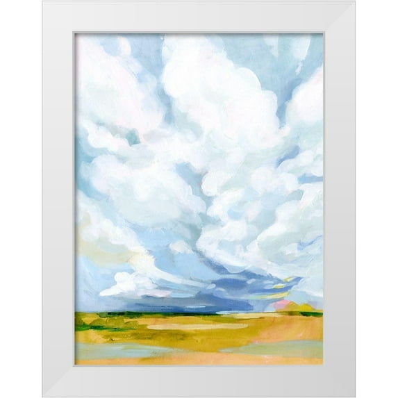 Borges, Victoria 15x18 White Modern Wood Framed Museum Art Print Titled - Lucid Skies I