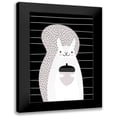 thumbnail image 1 of Borges, Victoria 17x24 Black Modern Framed Museum Art Print Titled - Custom Mix and Match Animal X, 1 of 5