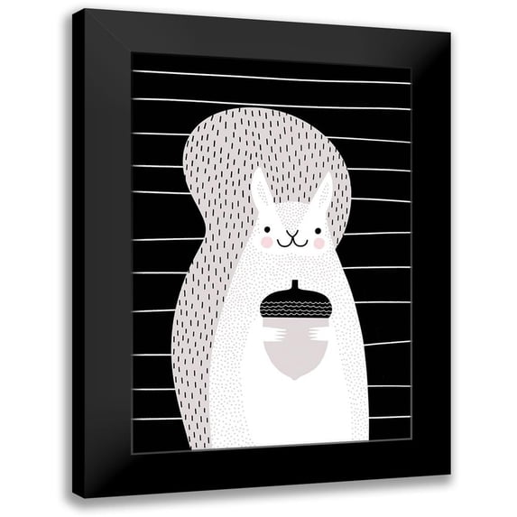 Borges, Victoria 17x24 Black Modern Framed Museum Art Print Titled - Custom Mix and Match Animal X