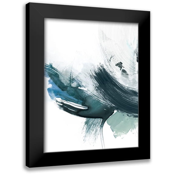 Borges, Victoria 19x24 Black Modern Framed Museum Art Print Titled - Coastal Crush I